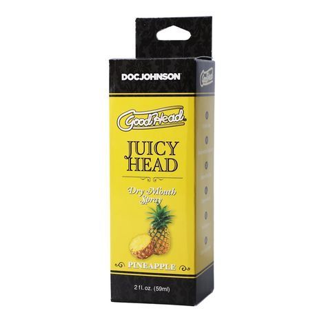 Основне фото Спрей для глибокого орального сексу "Ананас" Doc Johnson Good Head Juicy Head Dry Mouth Spray Pineapple 59 мл