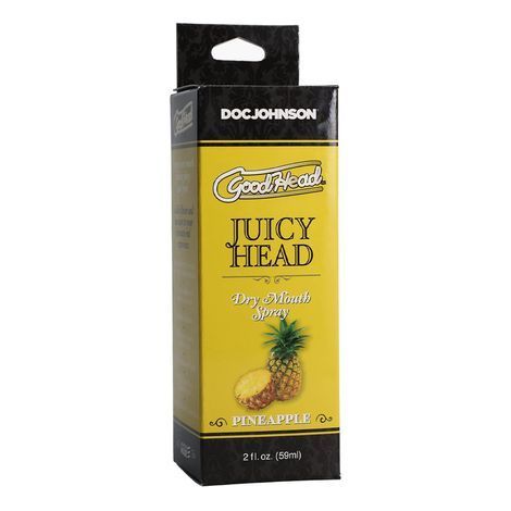 Основне фото Спрей для глибокого орального сексу "Ананас" Doc Johnson Good Head Juicy Head Dry Mouth Spray Pineapple 59 мл