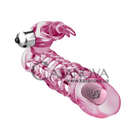 Основное фото Удлиняющая вибронасадка Lybaile Ultimate Love Sleeve розовая 13 см