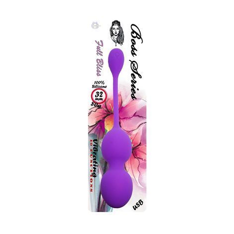 Основное фото Вагинальные шарики Boss of Toys Boss Series Vibrating Kegel Balls фиолетовые