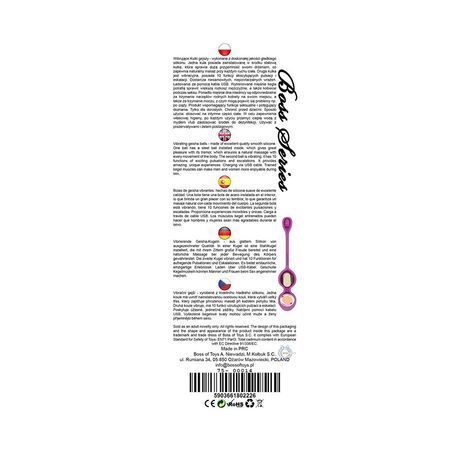 Основное фото Вагинальные шарики Boss of Toys Boss Series Vibrating Kegel Balls фиолетовые