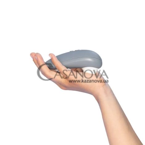 Основное фото Вакуумный клиторальный стимулятор Womanizer Starlet 3 серый 11,7 см