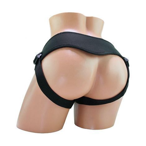 Основне фото Вібрострапон Smooth Vibrating Pleasure Set чорний 16,5 см