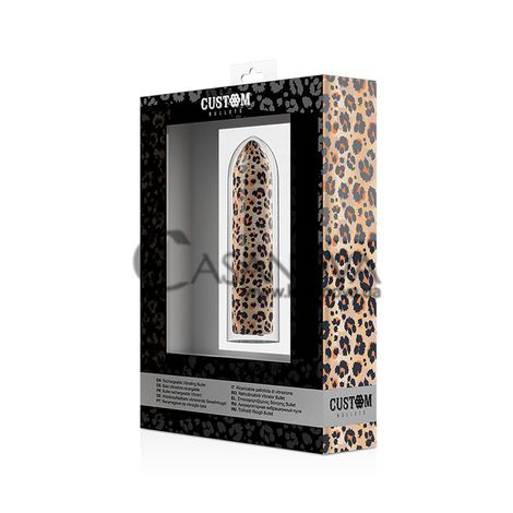 Основне фото Віброкуля Custom Bullets Leopard леопардова 6,3 см