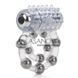 Дополнительное фото Виброкольцо-стимулятор Maximus Ring 10 Stroke Beads прозрачное
