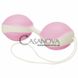 Додаткове фото Вагінальні кульки GymBalls Duo рожево-білі