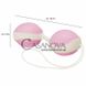 Додаткове фото Вагінальні кульки GymBalls Duo рожево-білі