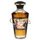 Додаткове фото Їстівна зігрівальна олія Shunga Warming Oil Huile Chauffante Caramel Kisses карамель 100 мл