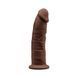 Додаткове фото Фалоімітатор на присосці Silexd Robby Brown Premium Silicone Dildo Model 2 коричневий 17 см