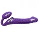 Додаткове фото Безремінний страпон з вібрацією Strap-On-Me Vibrating Bendable Strap-On L фіолетовий 15,8 см