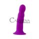 Дополнительное фото Фаллоимитатор Solid Love Premium Silicone Dildo фиолетовый 18 см