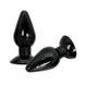 Дополнительное фото Анальная пробка для фистинга Hidden Desire Extreme Buttplug Large чёрная 14 см