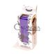 Додаткове фото Анальна пробка з хвостиком Jewellery фіолетова 6,5 см