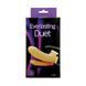 Дополнительное фото Двойной страпон Everlasting Duet телесный 15 см