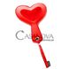 Додаткове фото Шльопалка у вигляді серця Furry Heart Paddle червона