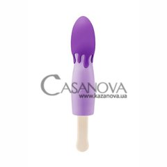 Основне фото Вібратор Popsicle фіолетовий 15,5 см