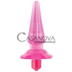 Основне фото Анальна вібропробка B Yours Basic Vibra Plug рожева 11,4 см