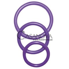 Основне фото Кільця ерекційні Cock & Ball Rings фіолетові
