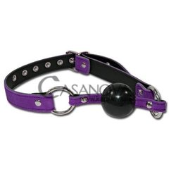 Основное фото Кляп Spade 280845 чёрно-фиолетовый