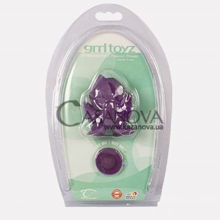 Основное фото Клиторальный стимулятор Grrl Toyz Passion Flower фиолетовый