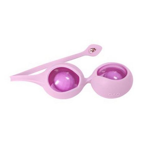 Основне фото Вагінальні кульки OVO L1A Petite Love Balls рожеві
