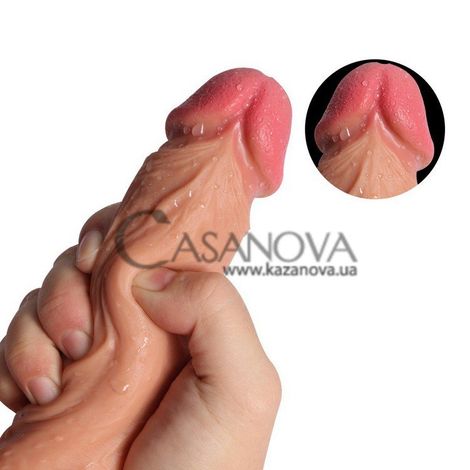 Основное фото Фаллоимитатор на присоске Dean's Penis телесный 21 см