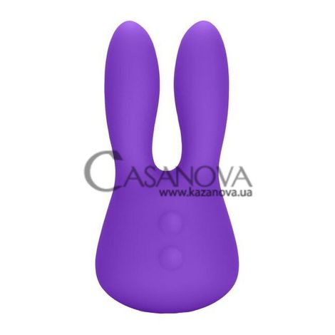 Основное фото Вибратор для клитора Silicone Marvelous Bunny фиолетовый 9,5 см