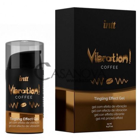 Основне фото Рідкий вібратор Intt Vibration! Coffee кава 15 мл
