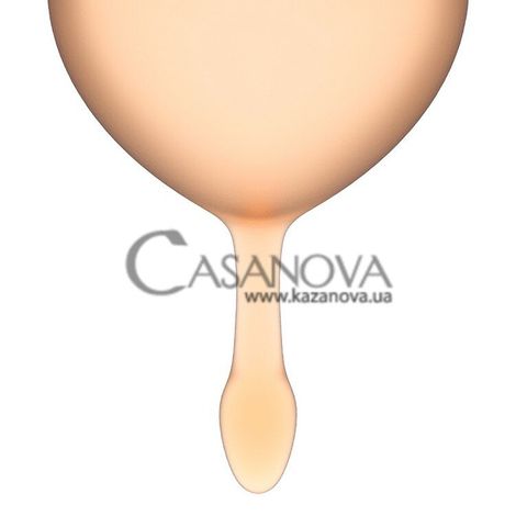 Основное фото Набор из 2 менструальных чаш Satisfyer Feel Good оранжевый