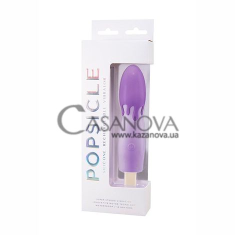 Основное фото Вибратор Popsicle фиолетовый 15,5 см