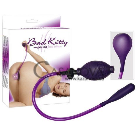 Основное фото Анальный расширитель Bad Kitty Anal Balloon фиолетовый 8 см