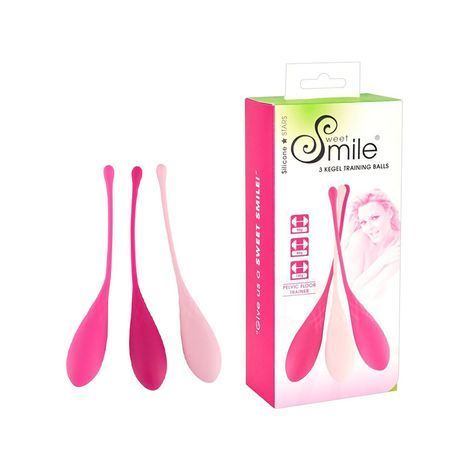 Основное фото Набор вагинальных шариков You2Toys Sweet Smile 3 Kegel Training Balls разноцветный