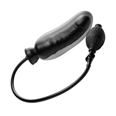 Основное фото Надувной фаллоимитатор Master Series Renegade Inflatable Dildo чёрный 19 см