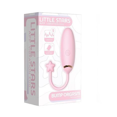 Основное фото Смарт-виброяйцо Boys of Toys B-Series Little Stars розовое 10,7 см
