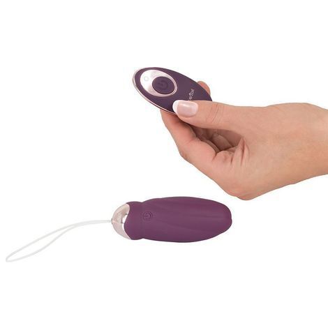 Основное фото Виброяйцо с ротацией You2Toys Javida Rotating Love Ball бордовое 18,5 см