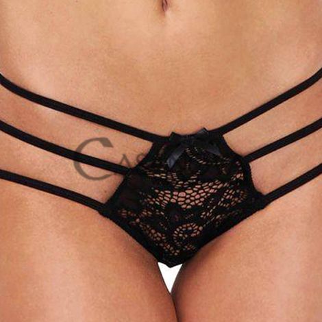 Основное фото Трусики Baci Lace Bikini Panty чёрные