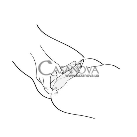 Основное фото Вибратор для клитора Shunga Aiko малиновый 10,8 см