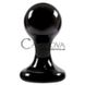 Дополнительное фото Анальная пробка на присоске Luna Balls Medium чёрная 8,2 см