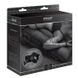 Дополнительное фото Подушка с фиксаторами Steamy Shades Deluxe Inflatable Wedge & Restraint Cuffs чёрная