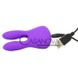 Дополнительное фото Вибратор для клитора Silicone Marvelous Bunny фиолетовый 9,5 см