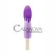 Дополнительное фото Вибратор Popsicle фиолетовый 15,5 см