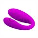 Дополнительное фото Вибратор для двоих Pretty Love Chad пурпурный 9,5 см