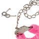 Дополнительное фото Металлические поножи с мехом OOTB Furry Legcuffs розовые