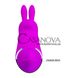 Дополнительное фото Мини-вибратор Lybaile Pretty Love Bunny фуксия 12,5 см