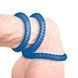 Дополнительное фото Набор из 3 эрекционных колец Lust 3 Blue голубой