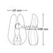 Додаткове фото Вібратор для клітора Shunga Aiko малиновий 10,8 см