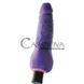Дополнительное фото Вибратор The Realistic Cock фиолетовый 23,8 см