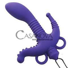 Основное фото Стимулятор 3 Way Stimulator фиолетовый 17,7 см