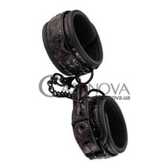 Основное фото Оковы на ноги Blaze Ankle Cuffs фиолетовые с чёрным