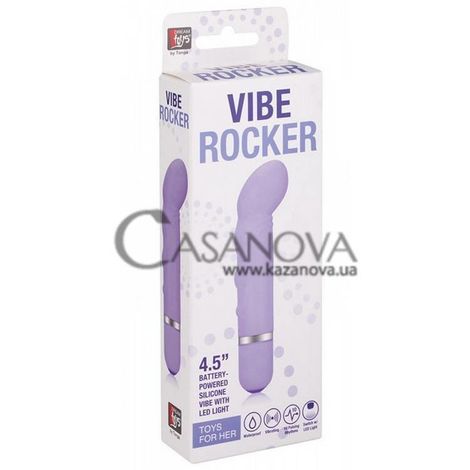 Основне фото Вібратор для точки G Vibe Rocker фіолетовий 10,2 см